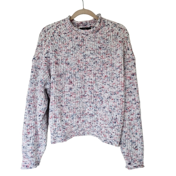 Lulus Casually Cozy Melange Chenille Pullover Sweater - Picture 4 of 8